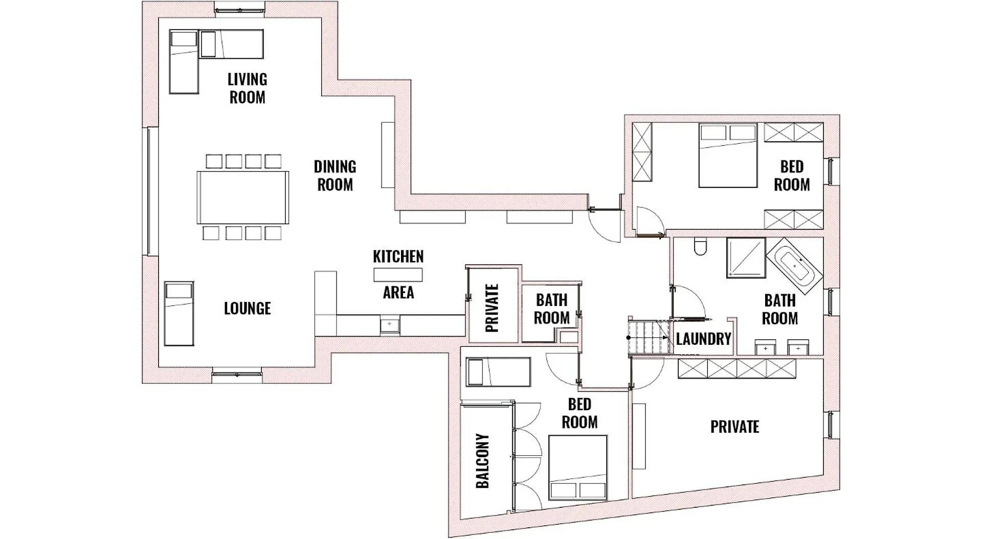 6 Zimmer Maisonette-Penthouse Pool Dachterrasse Luxus Munich Germany